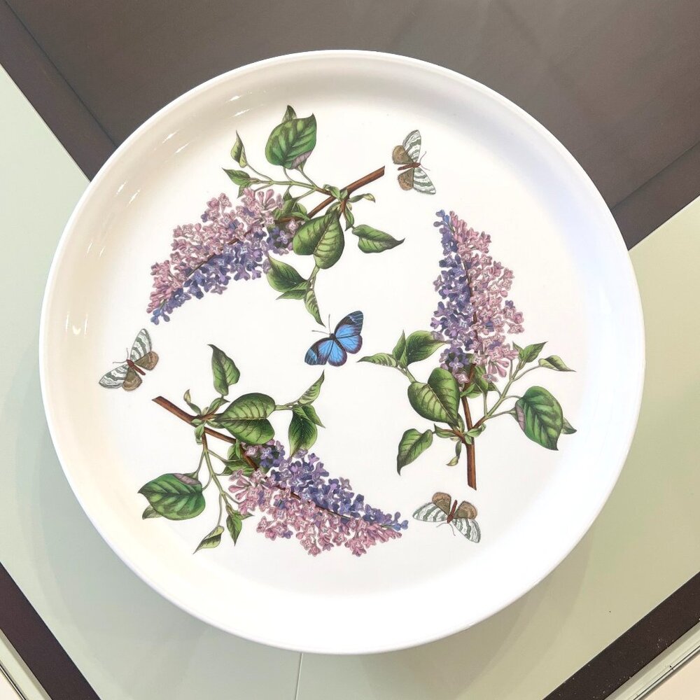 Portmeirion Botanical Gardens Made In U.K. 12 inch Pastry/Pizza Serving Plate!